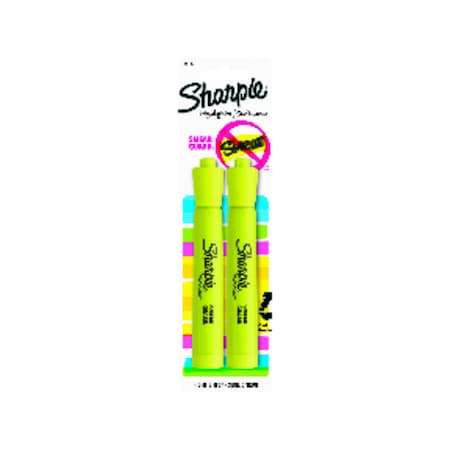 Neon Color Yellow Chisel Tip Highlighter , 2PK